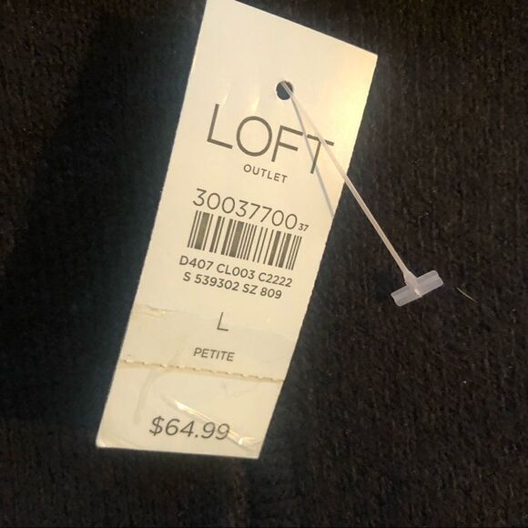 LOFT SWEATER, Black, LP - Picture 4 of 6